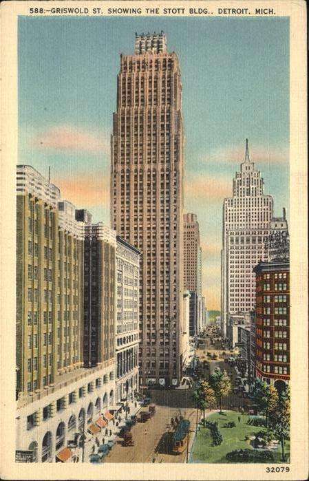 Detroit Michigan Stott Building