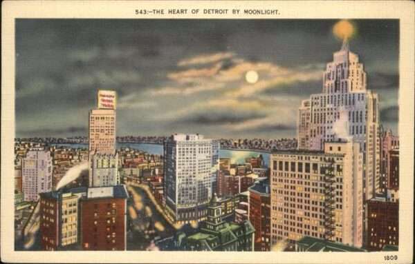 Detroit Michigan Heart of Detroit