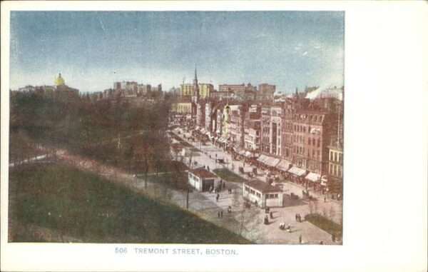Boston Massachusetts Tremont Street