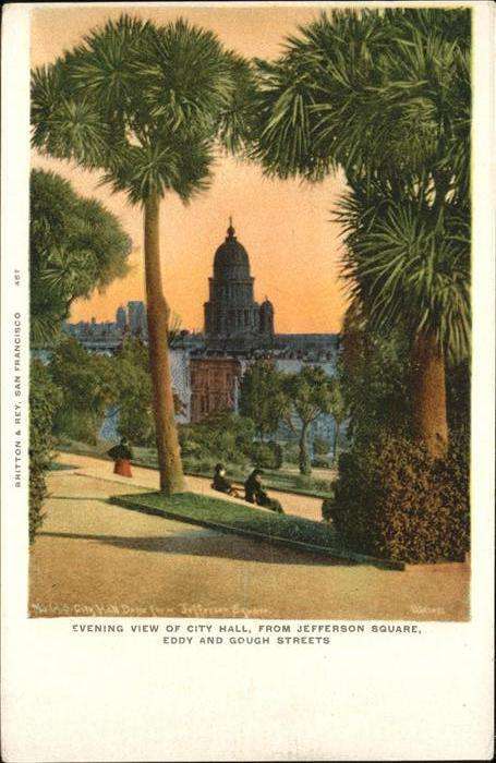 San Francisco California City Hall
Jefferson Square