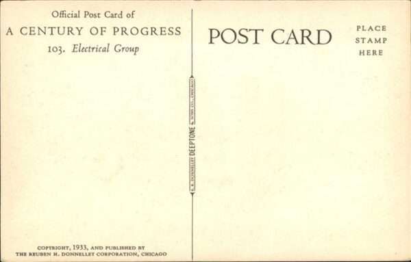 Chicago Heights Electrical Group
Century of Progress – Bild 2