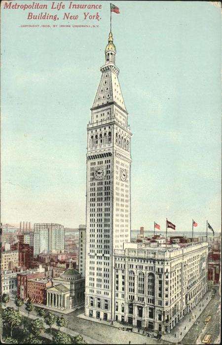 New York City Metropolitan Life Insurance Building