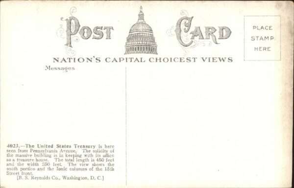 Washington DC U. S. Treasury – Bild 2