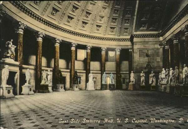Washington DC East Side 
Statuary Hall
U. S. Capito