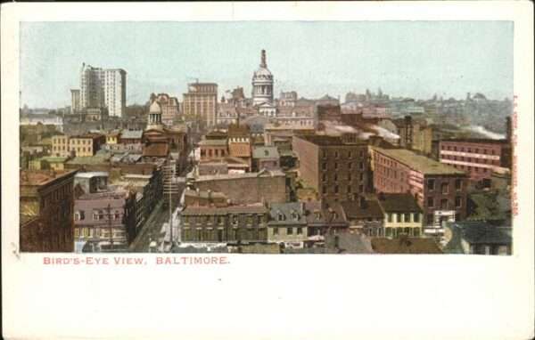 Baltimore Maryland Birds-Eye-View