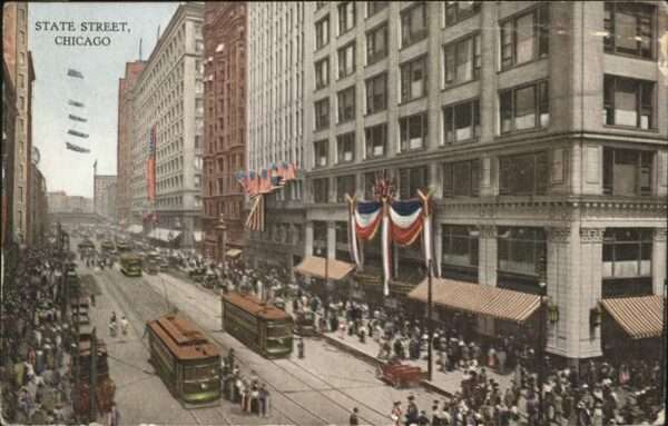 Chicago Heights State Street Straßenbahn