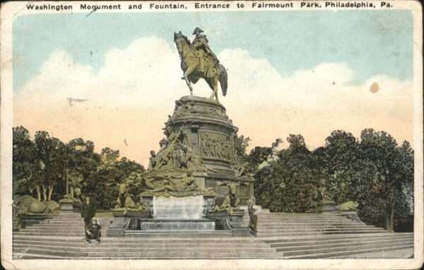 Philadelphia Pennsylvania Washington Monument
Fountain