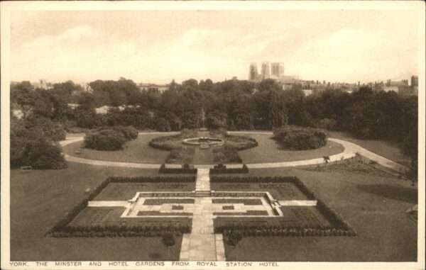 York Maine Minster And Hotel Gardens
Royal Statio