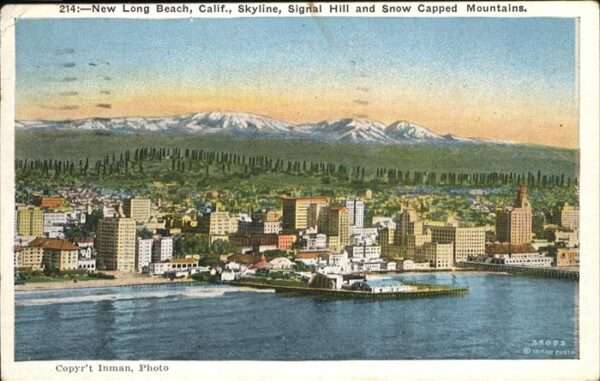 Pasadena California New Long Beach
Skyline