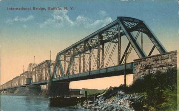 Buffalo New York International Bridge