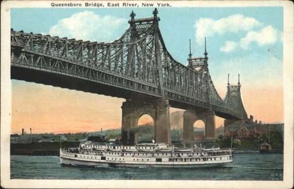 New York City Queensborough Bridge
East River