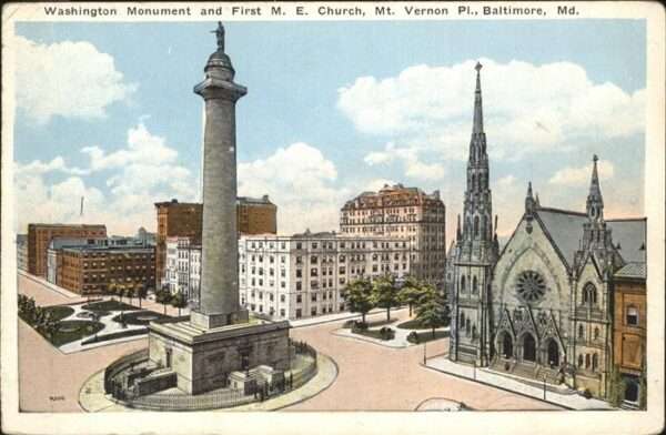 Baltimore Maryland Washington Monument