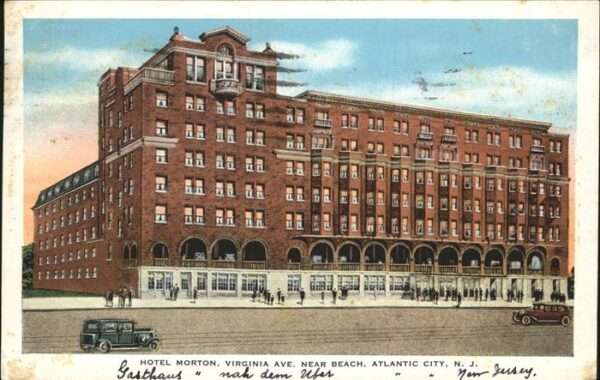 Atlantic City New Jersey Hotel Morton
Virginia Ave.