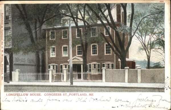 Portland Maine Longfellow House