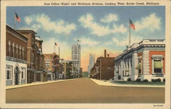 Battle Creek Michigan Post Office