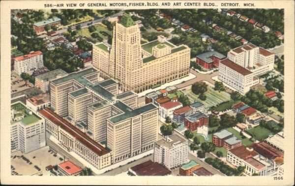 Detroit Michigan General Motors
Fisher Building