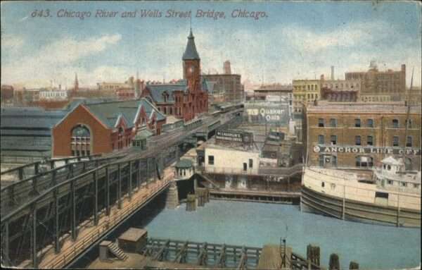 Chicago Heights River
Wells Street Bridge