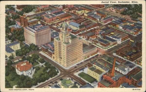 Rochester Minnesota Aerial View