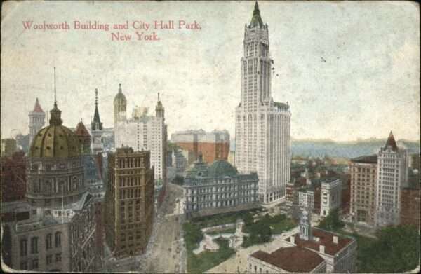 New York City Woolworth Building
City Hall Park