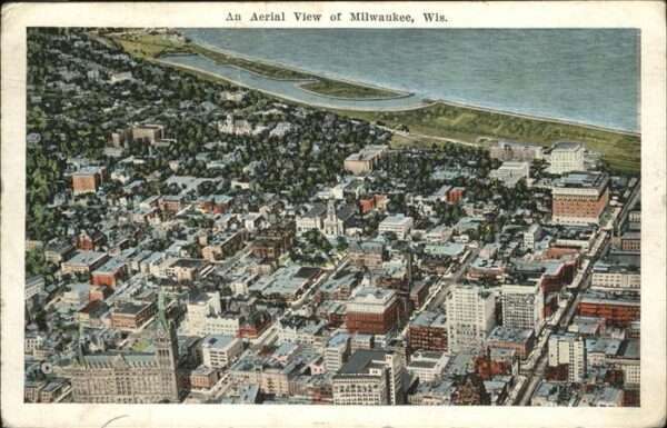 Milwaukee Wisconsin Luftbild