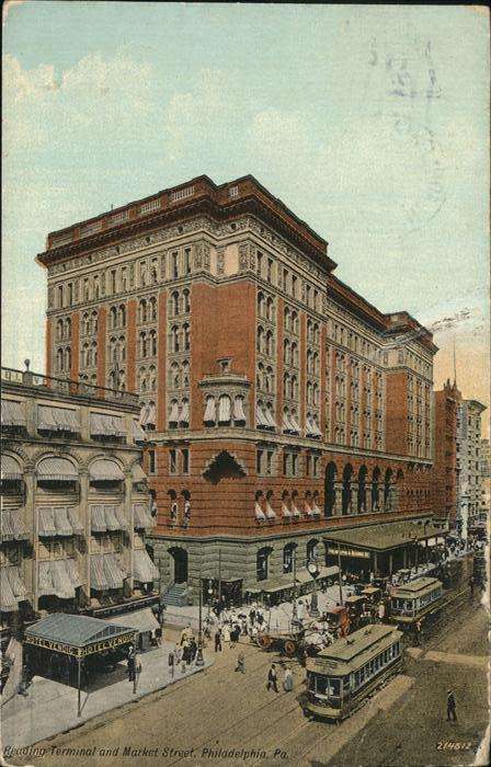 Philadelphia Pennsylvania Reading Terminal
Market Street