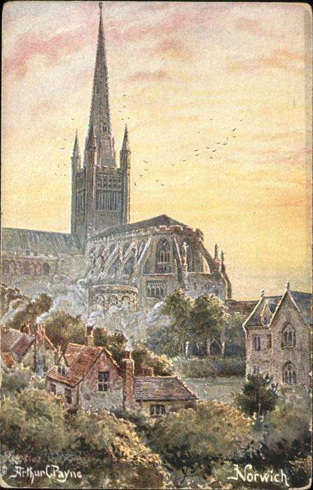 Norwich Künstler Arthur Payne