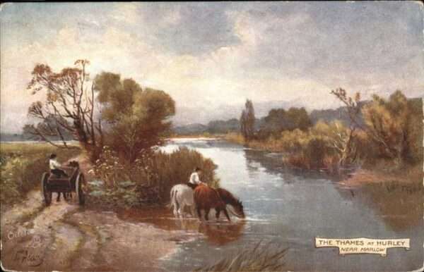 Marlow Wycombe Thames Hurley Pferd