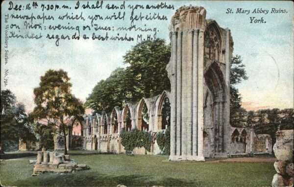 York St Mary Abbey ruins