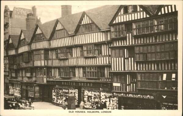 London Old Houses Holborn