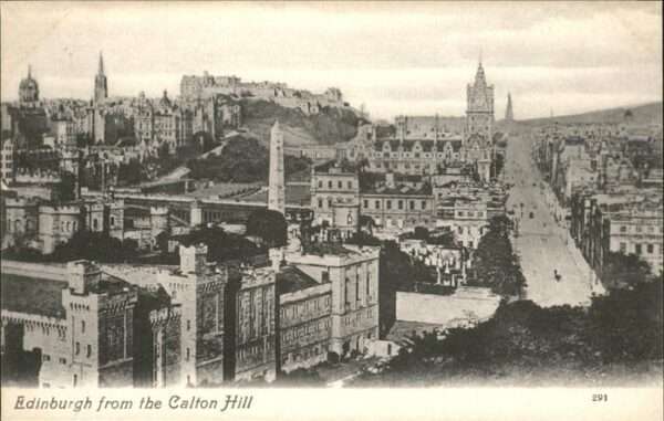 Edinburgh Scotland Calton Hill