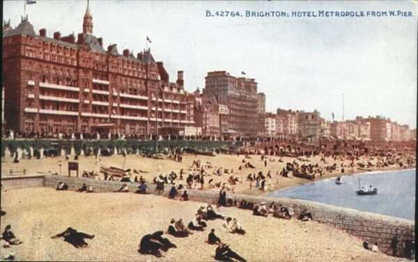 Brighton East Sussex Hotel Metropole W Pier
