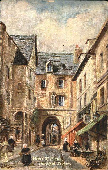 Mont-Saint-Michel Main Street