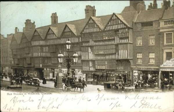 Holborn Covent Garden Old Houses Kutsche