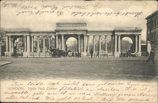 London Hyde Park Corner Kutsche
