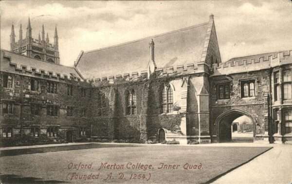 Oxford Oxfordshire Merton College
