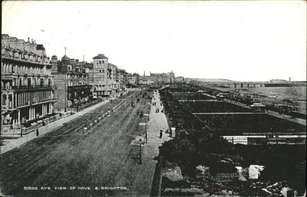 Brighton East Sussex Birds Eye of Hove