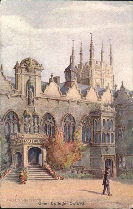Oxford Oxfordshire Oriel College