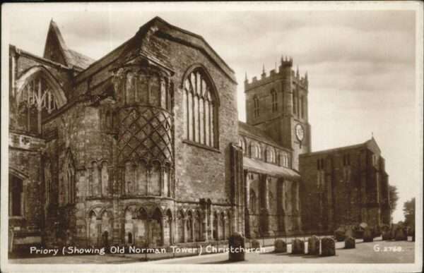 Priory East Lindsey Old Norman Tower Christchurch