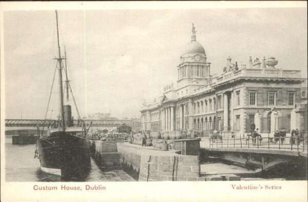 Dublin Ireland Custom House Schiff