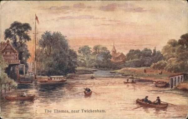 Twickenham Riverside Thames Schiff