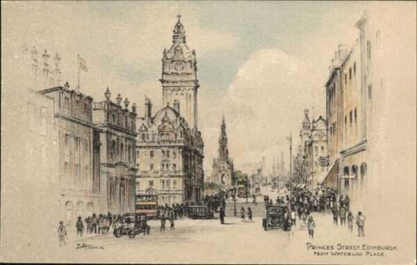 Edinburgh Scotland Princes Street