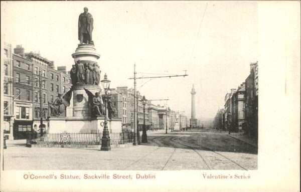 Dublin Ireland Connells Statue Sackville Street