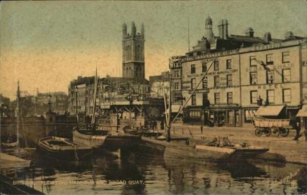 Bristol UK Broad Quay Schiff
