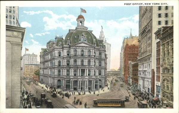 New York City Post Office Strassenbahn