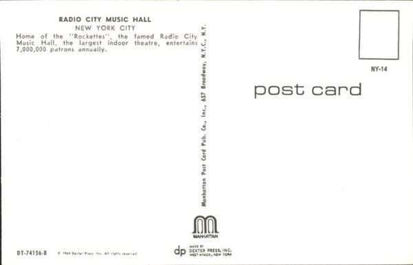 New York City Radio City Music Hall – Bild 2
