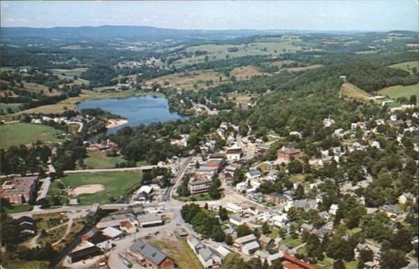 Sussex New Jersey Aerial Fliegeraufnahme