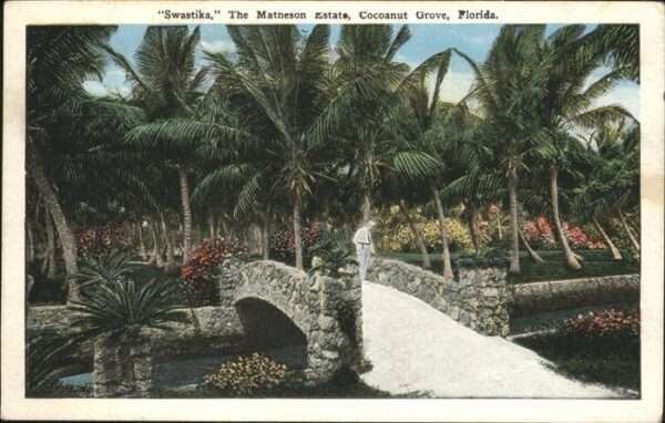 Florida Swastika Matneson Estate Cocoanut Grove