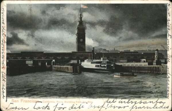 San Francisco California Ferry Building Schiff