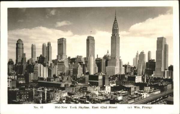 Mid New York Skyline