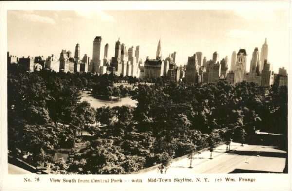 New York City Mid Town Skyline